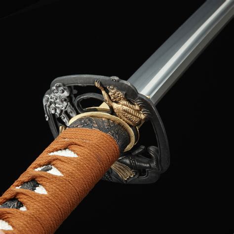 Carbon Steel Katana Handmade Japanese Katana Sword With Natural