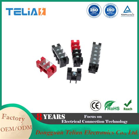 Big Current Barrier Terminal Blocks Screw Feed Through Terminal A