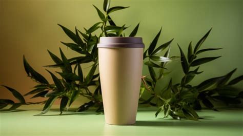 Premium Photo Coffee Cup Sitting On Top Of Table