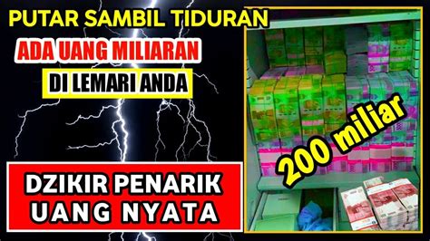 Barokallah Mu Jizat Ayat Ini Lemari Penuh Dengan Uang Cukup Putar Dan