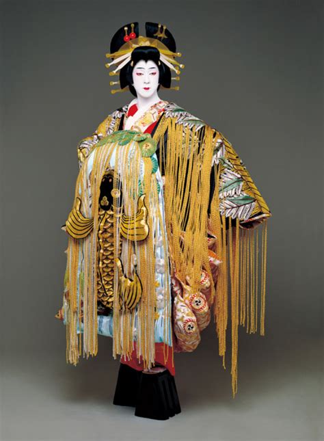 Costumes Of High Ranking Courtesans Oiran Are Make Tea Not Love