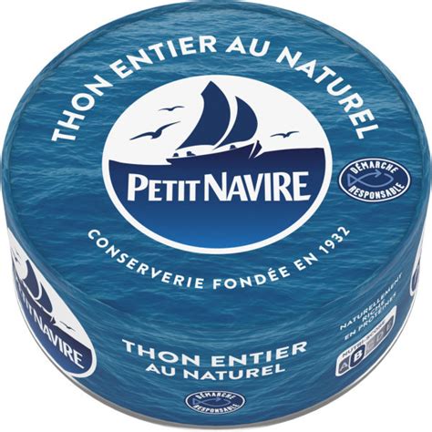 Thon Entier Au Naturel Petit Navire 185g Sur Franprix Fr