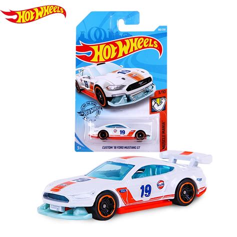 HOT WHEELS CUSTOM FORD MUSTANG GT MUSCLE MANIA BRANCO Shopee Brasil