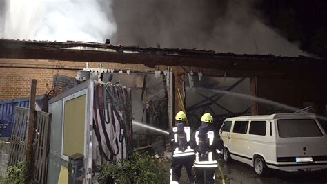 nrw aktuell tv Großbrand in Bönen Als Schrauberwerkstatt genutzte