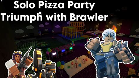 Solo Pizza Party Triumph With Brawler Tds Youtube