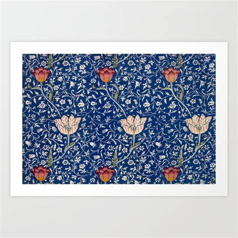 William Morris Medway Pattern Art Print By Emidye Society