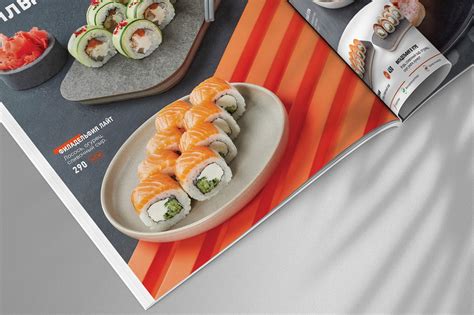 Restaurant menu | Меню для ресторана ТОКИО-CITY on Behance