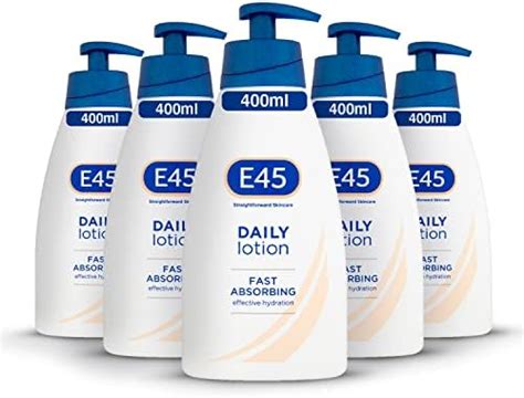 سعر E45 Daily Skin Lotion 400 Ml X5 Pack E45 Lotion For Very Dry Skin