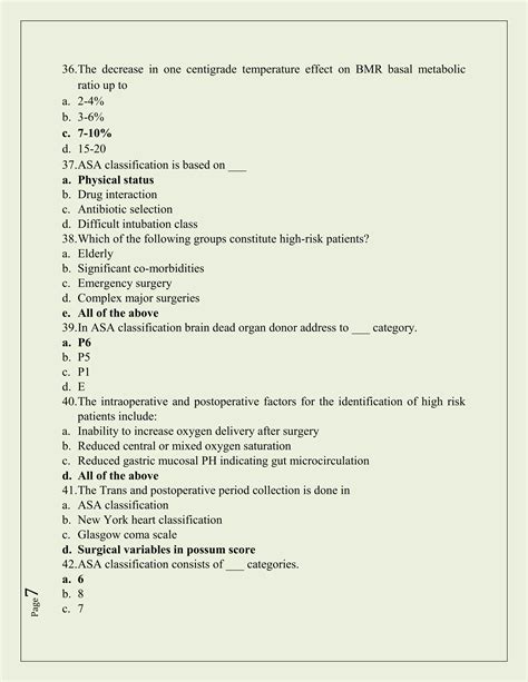 Anesthesia Complications Mcqs By Israr Ysfz PDF