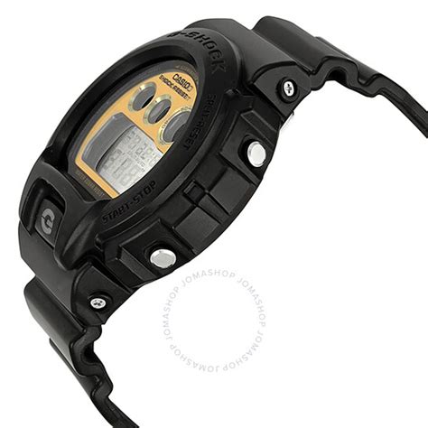 Casio G Shock Multi Function Digital Gold Dial Black Resin Mens Watch