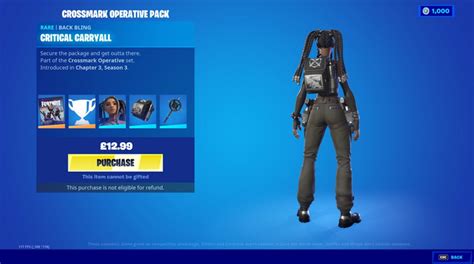 Fortnite Crossmark Operative Pack Price Items Save The World And More