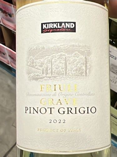 Kirkland Signature Pinot Grigio Vivino United States