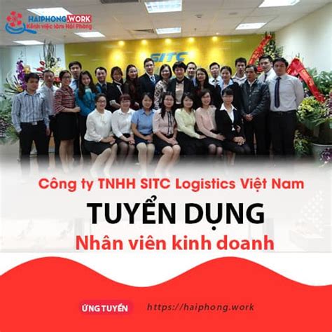 Công ty TNHH SITC Logistics Việt Nam tuyển dụng Nhân viên kinh doanh