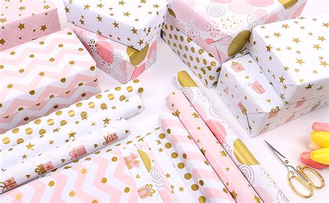 Wrapping Paper Sheets Sheets Birthday Wrapping Paper For Girls