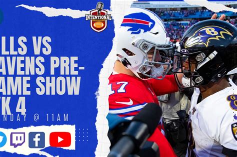 Bills Vs Ravens Pre Game Show Week Buffalo Rumblings