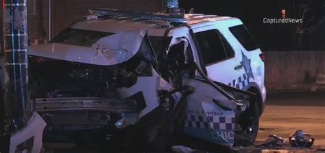 2 Chicago Officers Injured After West Side Crash Wgn Tv