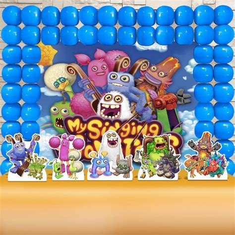 Festa Anivers Rio My Singing Monsters Decora O Kit Ouro Frete Gr Tis