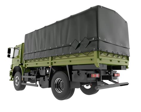 Free Truck isolated on transparent background. 3d rendering ...