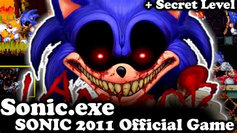 Sonic Exe Official Sonic Exe Remake Secret Level Mod Gameplay