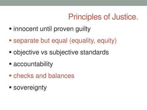 Ppt Foundational Principles Of The Canadian Justice System Powerpoint