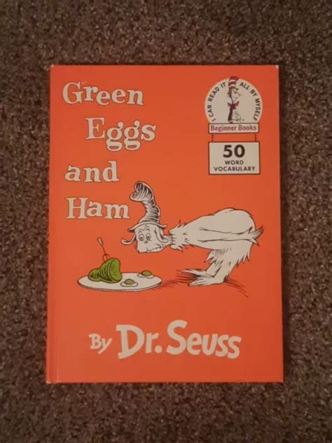 1960 GREEN EGGS And Ham By Dr Seuss Vintage 50 WORD VOCABULARY