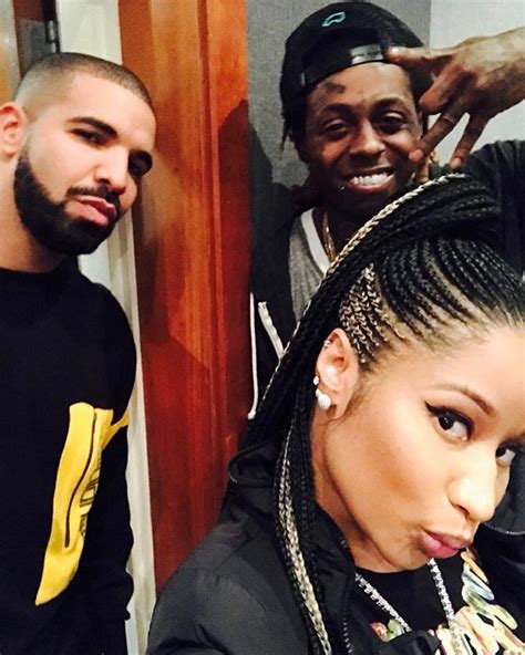 Lil Wayne Nicki Minaj Drake Nicki Minaj Nicki And Drake Drake Lil