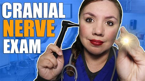 Asmr Detailed Cranial Nerve Exam After A Sleep Coma Youtube