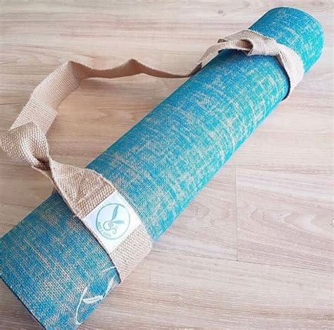 Yoga Mat Hemp And Eco Rubber Salt And Seed