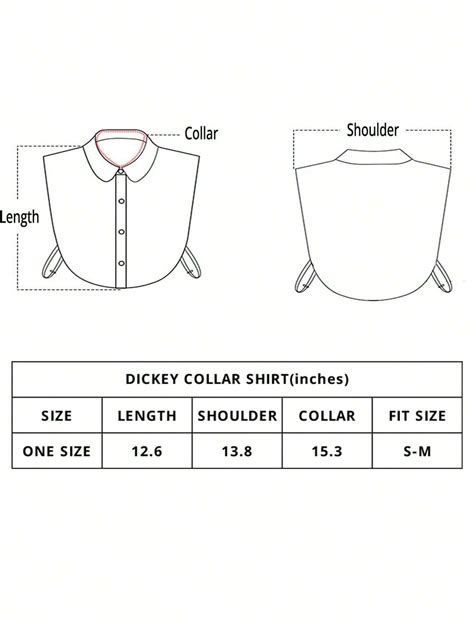 2 Pezzi Colletto Finto Staccabile Camicetta Con Colletto Dickey Mezzo