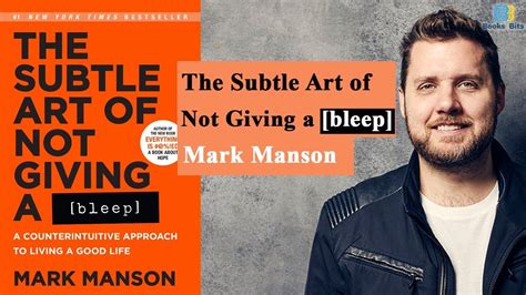 The Subtle Art Of Not Giving A F By Mark Manson Book Summary Youtube