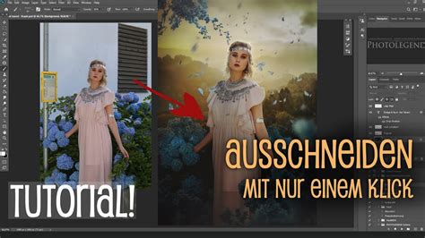 Photoshop Tutorial Ausschneiden Mit Nur Einem Klick YouTube