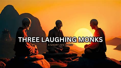 The Three Laughing Monks A Short Inspirational Zen Story Youtube