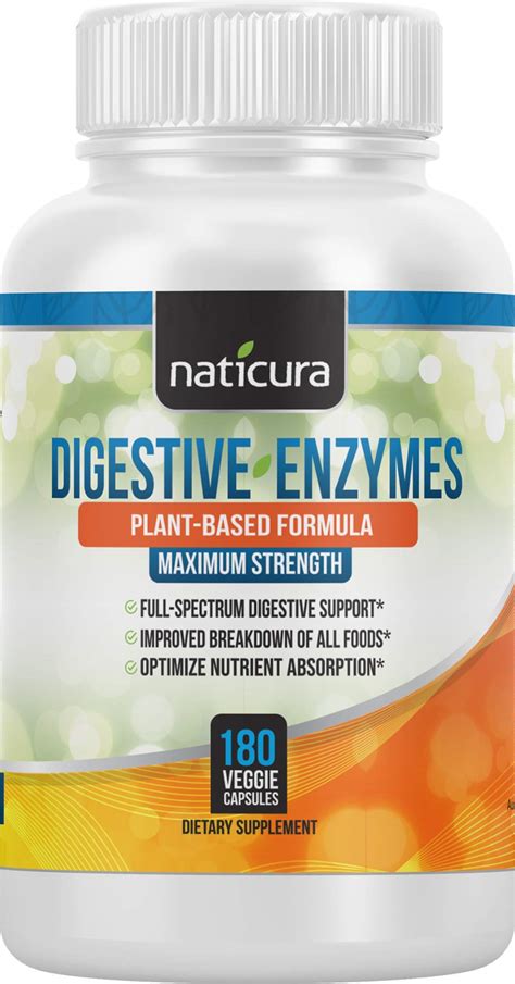 Buy Digestive Enzymes With Probiotics And Prebiotics Multi Enzyme Vegan Gut And Immune Support