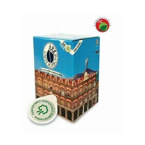 Caffè Borbone 50 Cialde Compostabile DM 44 Miscela Nobile AGS Import