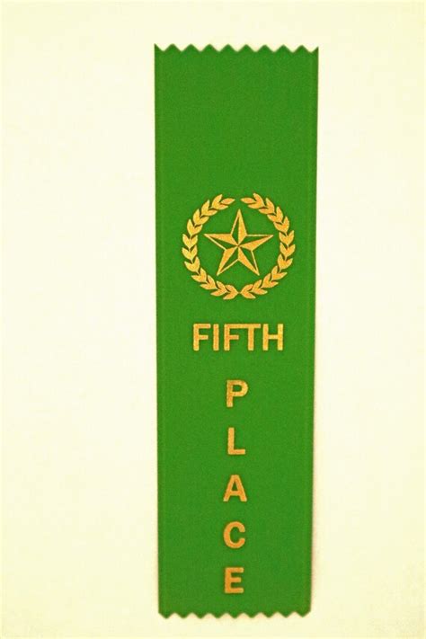 5th Place Award