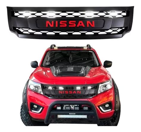 Parrilla Frontal Nissan Np300 Frontier Navara Led 2015 2019 Envío gratis