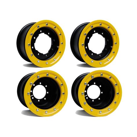 Armat By Alba Racing Atv Beadlock Wheels Oem Matte Black Pick Colors