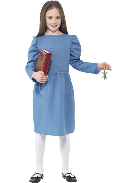 Smiffys L Officially Licensed Roald Dahl Deluxe Matilda Costume