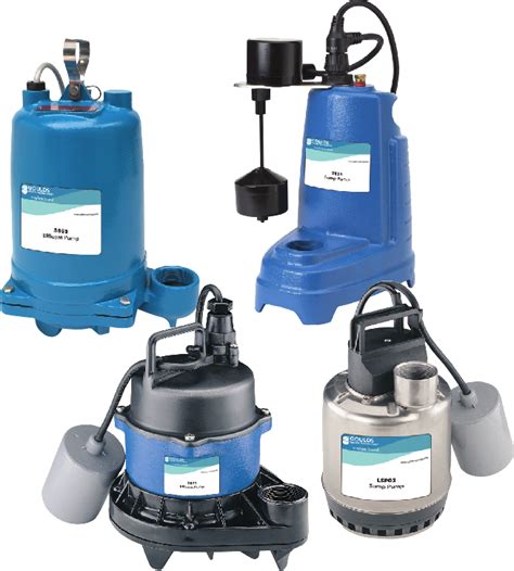 Goulds Water Technologies Submersible Sump Effluent Dewatering Pumps