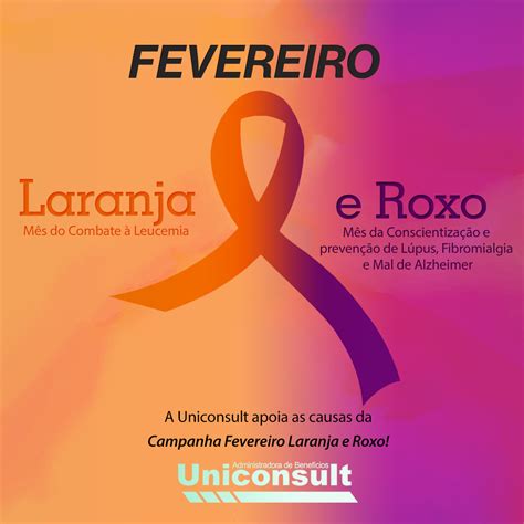 Fevereiro Laranja E Roxo Uniconsult