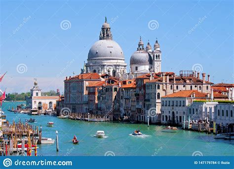 El Della De Santa Mar A Del Gran Canal Y De La Bas Lica Saluda Venecia