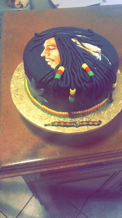 Bob Marley Cake Bolos De Aniversário Festa De Aniversario Decoracao