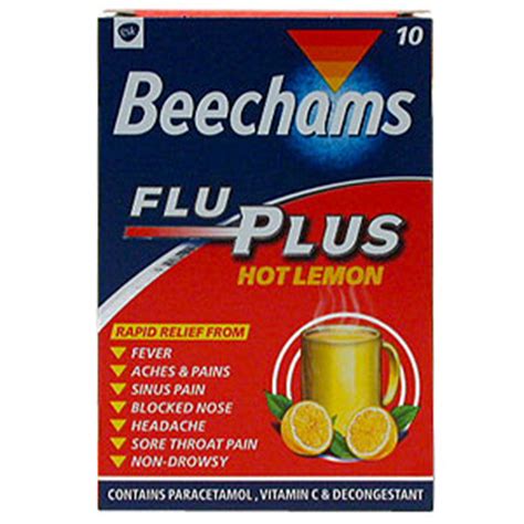 Beechams Flu Plus Hot Lemon Size Medicine Review Compare Prices Buy Online