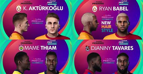 Nuno Tavares Pes Pes Turkey Super Lig Facepack By Pes