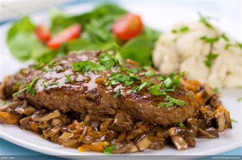 Salisbury Steaks With Mushroom Sauce Recipe