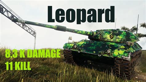 Leopard Prototyp A 11 Kills 8 3 K Damage World Of Tanks YouTube