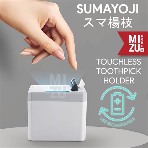 Jual Sumatoyoji Smart Touchless Toothpick Holder Automatic Dispenser