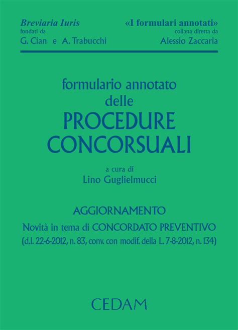 Pdf Formulario Annotato Delle Procedure Concorsuali Quando Pende Il