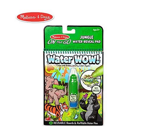 Buy Melissa And Doug On The Go Water Wow Jungle Activity Pad Reusable