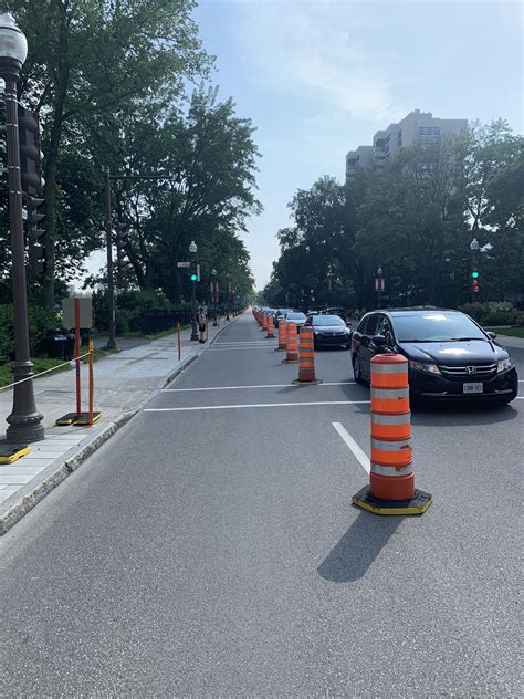 Marcheur de Québec on Twitter La piste cyclable temporaire du